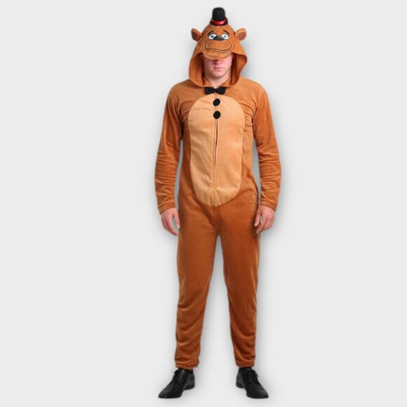 NEW Five Nights At Freddy's (M) Union Suit Costume - Picture 2 of 7
